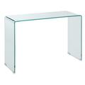 Coaster 29.5 x 43.25 x 13.75 in. Living Room Sofa Table, Clear 705329